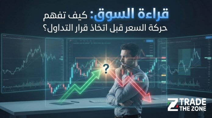 قراءة السوق كيف تفهم حركة السعر قبل اتخاذ قرار التداول قراءة السوق: كيف تفهم حركة السعر قبل اتخاذ قرار التداول؟