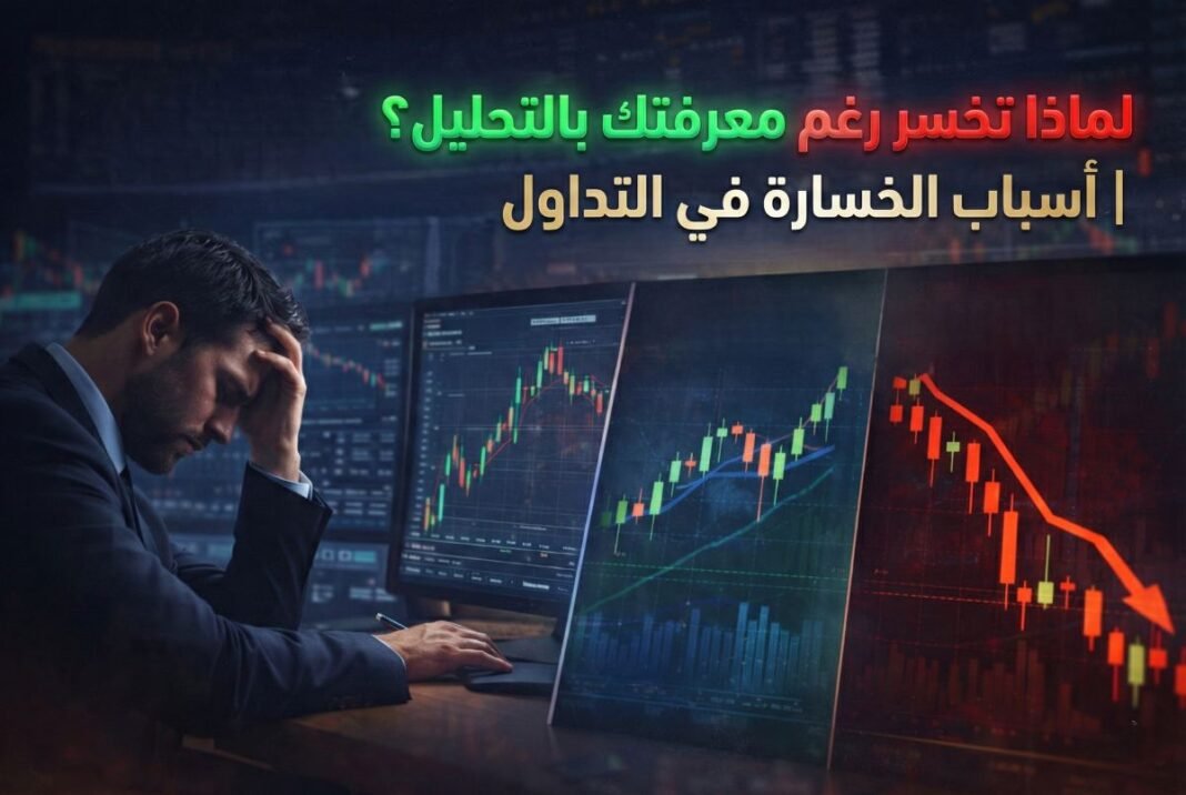 لماذا تخسر رغم معرفتك بالتحليل لماذا تخسر رغم معرفتك بالتحليل