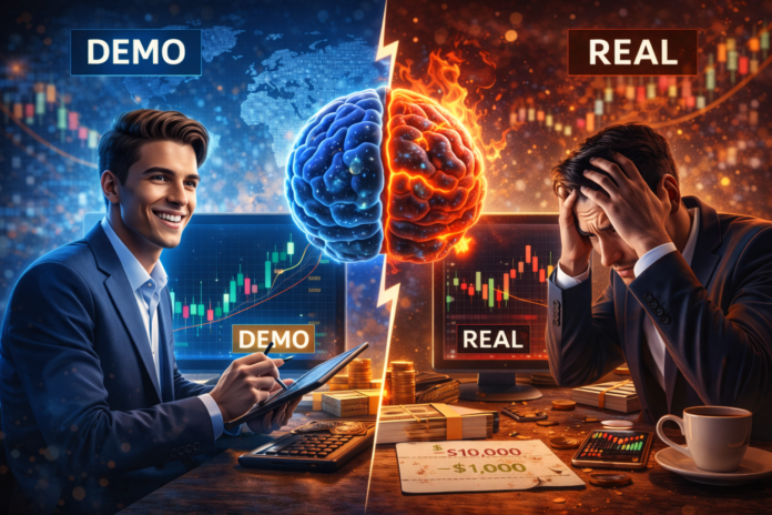 الفرق النفسي بين الحساب التجريبي والحقيقي ولماذا تختلف النتائج