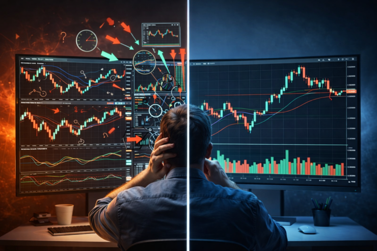 لماذا كثرة المؤشرات في التداول تضر أكثر مما تنفع؟