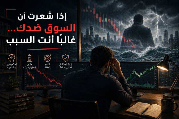 إذا شعرت أن السوق ضدك… غالبًا أنت السبب