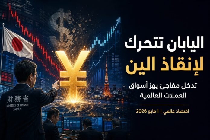 تدخل اليابان لدعم الين يهز أسواق العملات العالمية