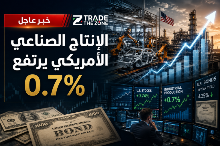 الإنتاج الصناعي الأمريكي يرتفع 0.7% في أبريل ويدعم الدولار