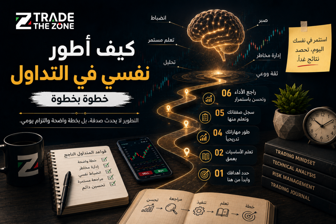 كيف أطور نفسي في التداول خطوة بخطوة؟ كيف أطور نفسي في التداول خطوة بخطوة؟