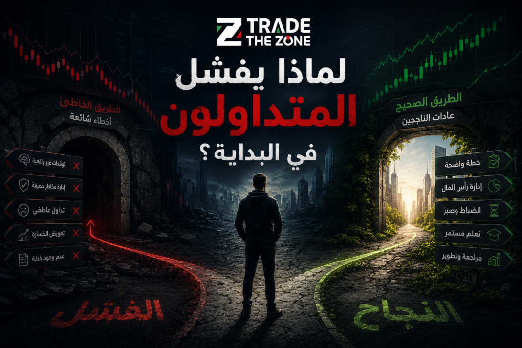لماذا يفشل المتداولون في البداية؟ لماذا يفشل المتداولون في البداية؟