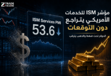 مؤشر ISM للخدمات الأمريكي يتراجع دون التوقعات ويضغط على الدولار مؤشر ISM للخدمات الأمريكي يتراجع دون التوقعات ويضغط على الدولار