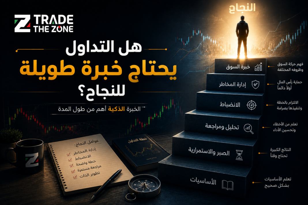 هل التداول يحتاج خبرة طويلة للنجاح؟ هل التداول يحتاج خبرة طويلة للنجاح؟