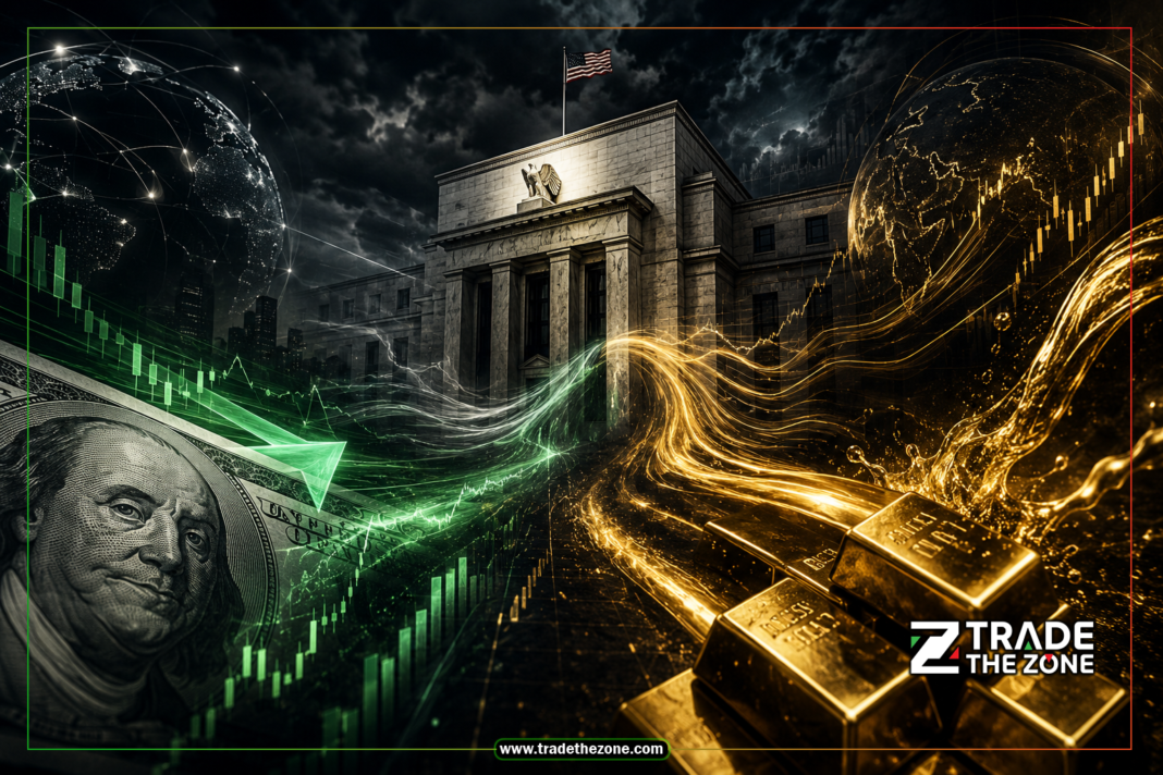 how-fed-decisions-affect-dollar-and-gold كيف تؤثر قرارات الفيدرالي الأمريكي على الدولار والذهب؟
