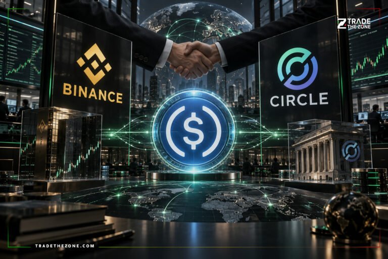 Binance تستثمر 100 مليون دولار في Circle وتوسع شراكتها لدعم USDC