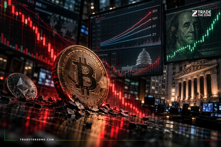 بيتكوين تهبط دون 84 ألف دولار مع صعود العوائد وتصاعد رهانات رفع الفائدة