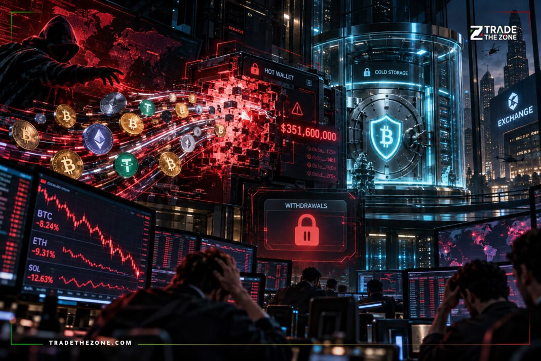 bitget-hack-351-million-withdrawals-suspended-2026 اختراق Bitget يسحب 351.6 مليون دولار والمنصة توقف السحوبات مؤقتًا