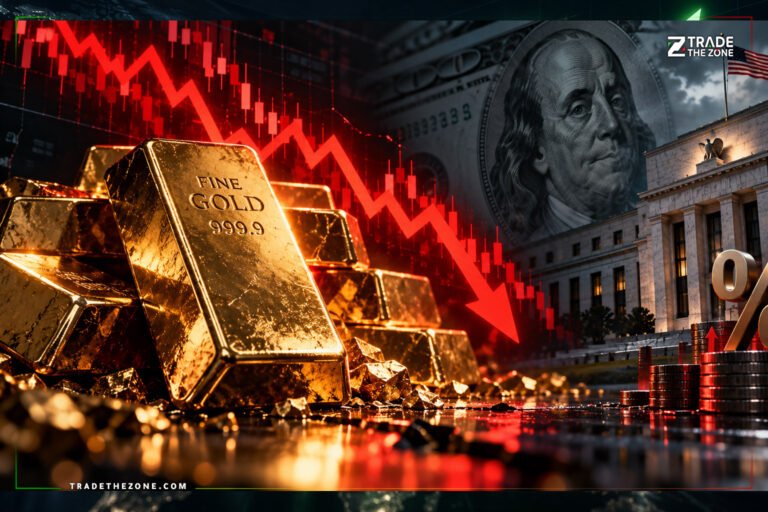 الذهب يهبط 1.1% مع قوة الدولار وتصاعد رهانات رفع الفائدة الأمريكية