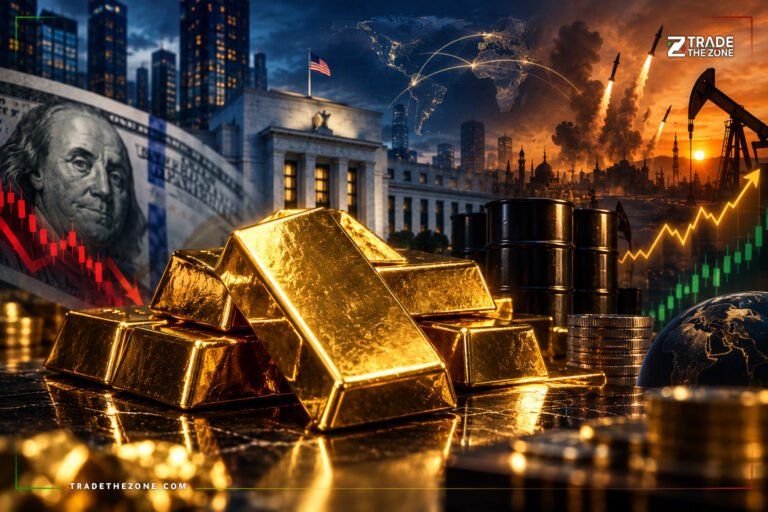 الذهب يصعد مع ضعف الدولار وتصاعد توترات الشرق الأوسط قبل بيانات التضخم الأمريكية