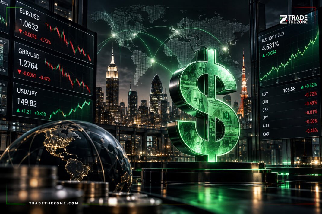 us-dollar-fed-rate-hike-yen-euro-september-24-2026 الدولار يسجل أعلى مستوى في شهرين مع رهانات رفع الفائدة والين يواصل التراجع