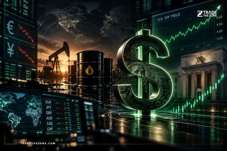 الدولار قرب أعلى مستوى في شهرين مع صعود النفط وترسخ رهانات رفع الفائدة