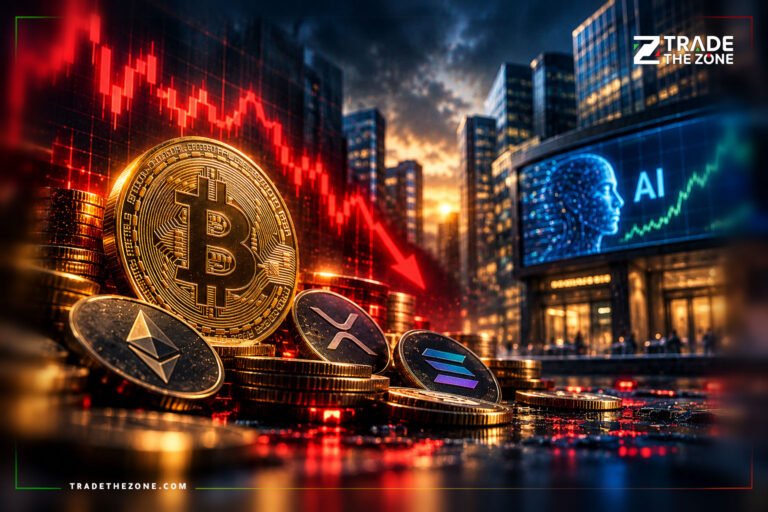 بيتكوين تهبط دون 80 ألف دولار وتتجاهل صعود أسهم التكنولوجيا قبل قرار الفيدرالي