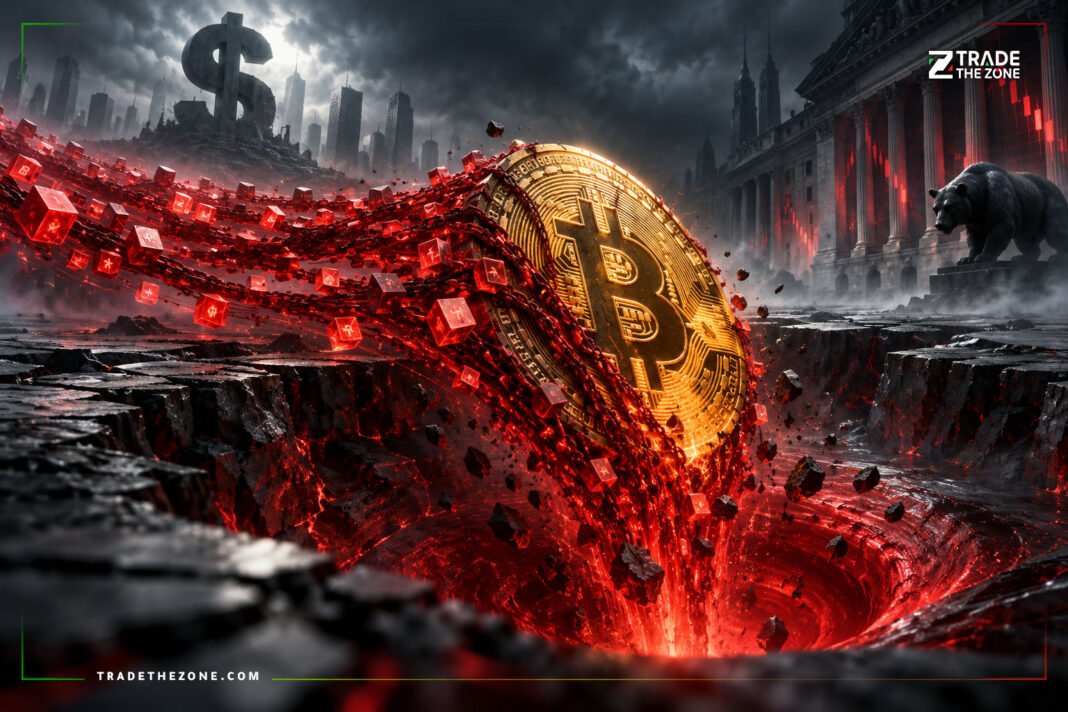 بيتكوين تهبط دون 83 ألف دولار مع أكبر نزوح أسبوعي من صناديق ETF منذ يونيو