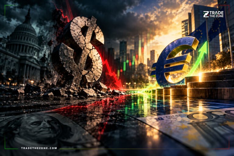 الدولار يتراجع من قمة 18 شهرًا واليورو يستعيد بعض خسائره