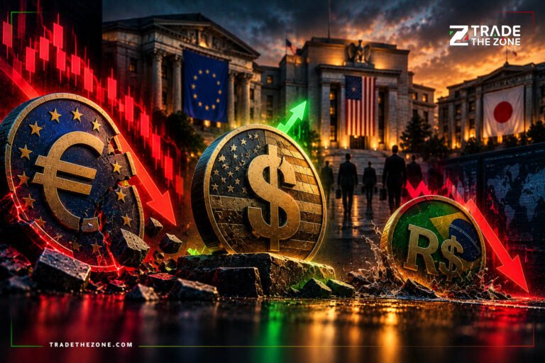 اليورو يتراجع والدولار يتماسك قبل أسبوع حاسم لقرارات البنوك المركزية