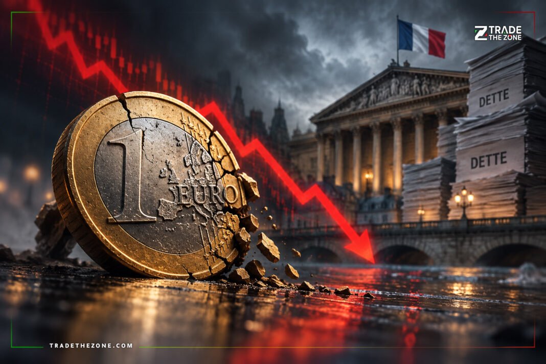 euro-dollar-france-debt-crisis-october-5-2026 اليورو يتراجع لأضعف مستوى منذ 17 شهرًا مع تصاعد أزمة الديون الفرنسية