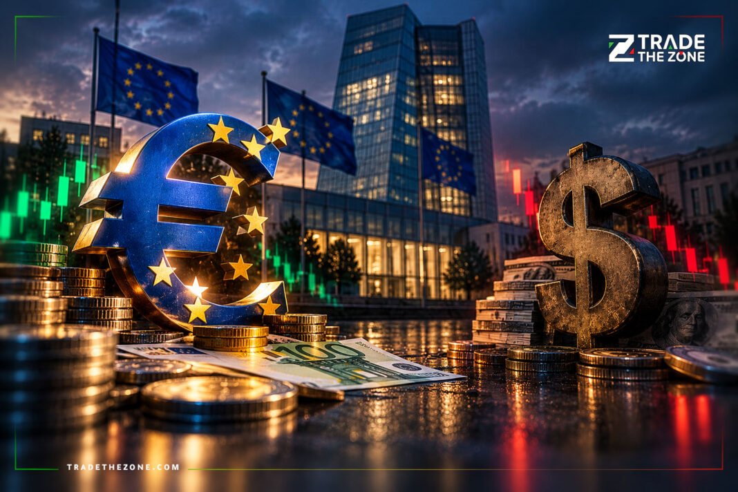 euro-ecb-rate-hold-dollar-october-29-2026 اليورو يرتفع بعد تثبيت الفائدة الأوروبية والدولار يظل دون اتجاه واضح