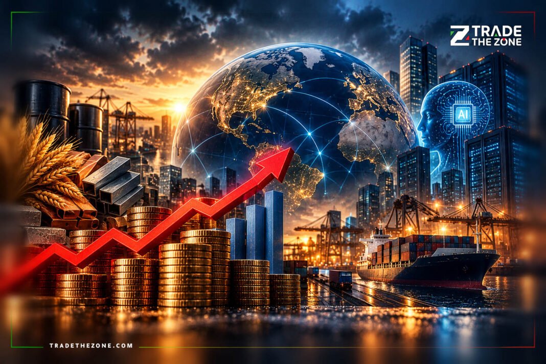 التضخم العالمي يهدد بالبقاء مرتفعًا في 2027 رغم تحسن توقعات النمو