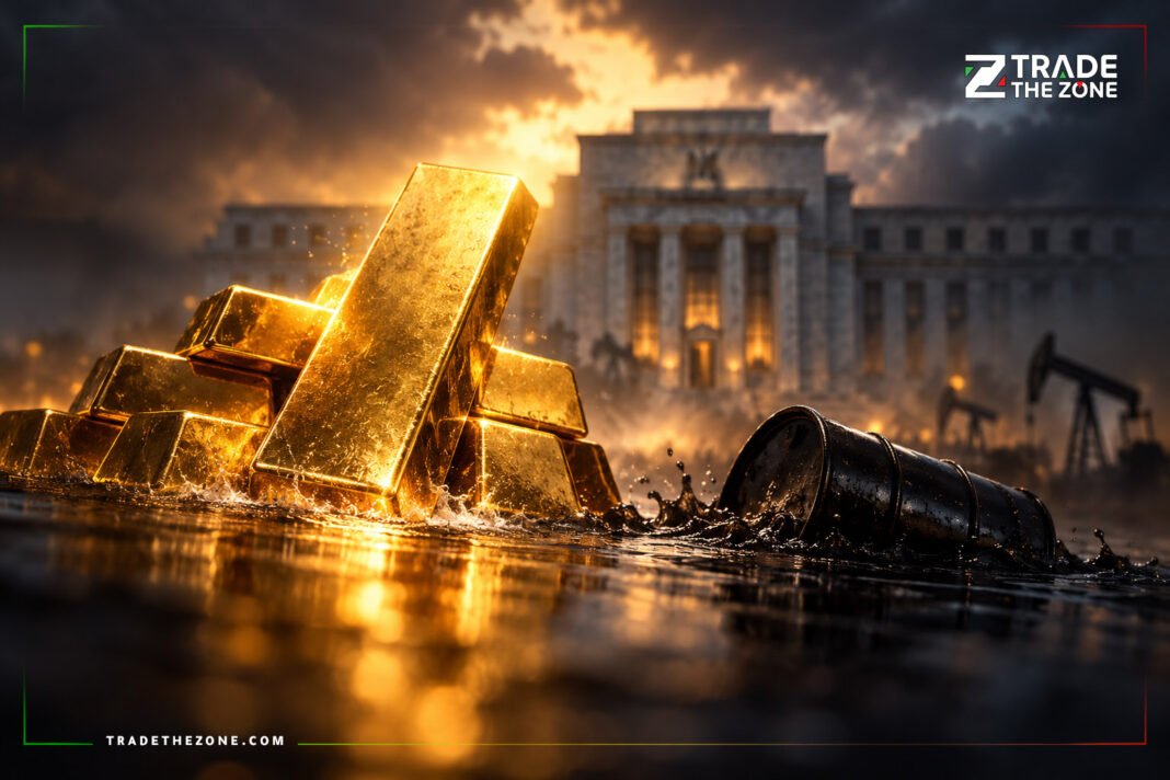 أسعار الذهب تعود فوق 4,000 دولار مع تراجع النفط قبل قرار الفيدرالي