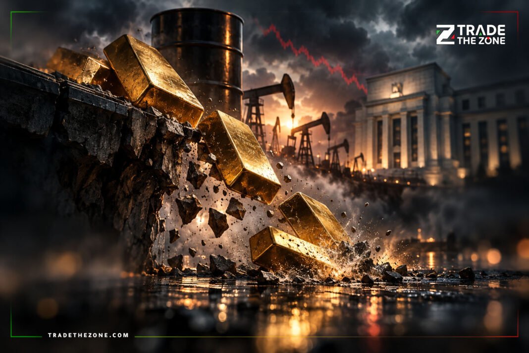 gold-below-4000-fed-rates-october-23-2026 أسعار الذهب تكسر 4,000 دولار وتتجه لأسوأ أسبوع منذ يونيو