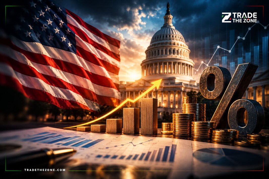 us-inflation-gdp-fed-december-october-29-2026 التضخم الأمريكي يرتفع إلى 3.6% والاقتصاد ينمو 3.4% مع تصاعد رهانات رفع ديسمبر